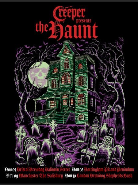 Creeper The haunt Tour Poster